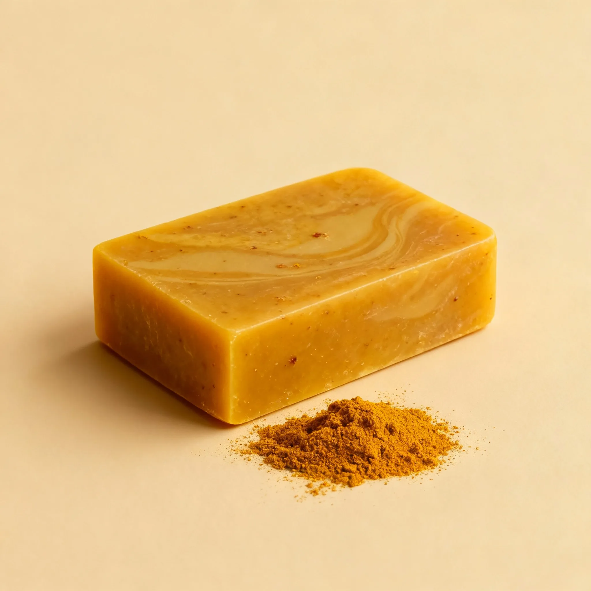 Jabón Artesanal Sol de Cúrcuma